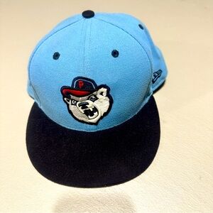 Pawtucket Red Sox New Era 59Fifty Fitted Cap - Size 7 1/8 - Baby Blue